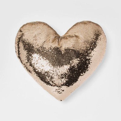 Oversized heart clearance pillow