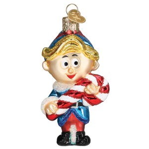 Old World Christmas Hermey The Elf Glass Blown Ornament for Christmas Tree, Handcrafted Holiday Decoration, Rudolph Collection - 1 of 4