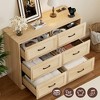 6 Drawer Wide Dressers Organizer with Charging Station - 4 of 4