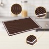 REGALWOVEN Waterproof & Durable Bordered Textured Silicone Dish Drying Mat for Sink Area - 4 of 4
