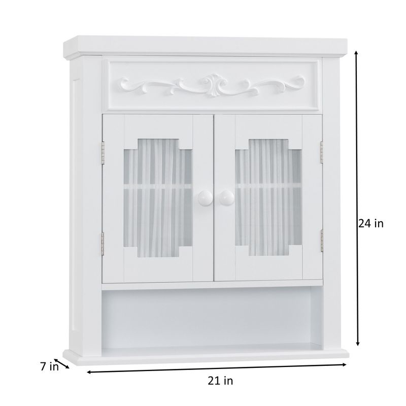 Teamson Home Lisbon Two-Door Removable Wall Cabinet, 4 of 6