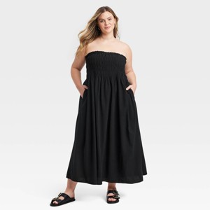 Women's Midi A-Line Dress - Universal Thread™ - 1 of 3