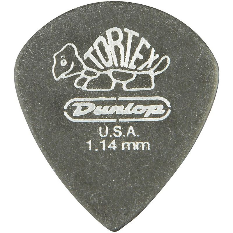Dunlop Tortex Pitch Black Jazz Guitar Picks 1 Dozen, 2 of 6