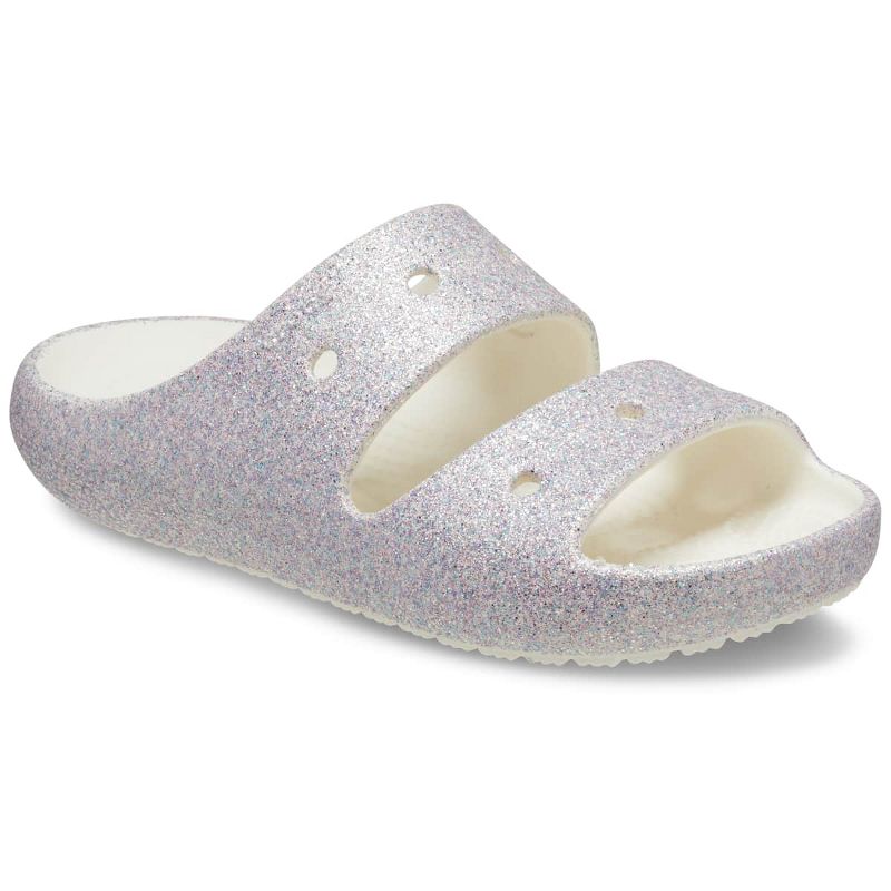 Crocs Kids' Classic Glitter Sandals 2.0, 5 of 7