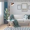 Costway Industrial Floor Lamp Standing Pole Light w/Adjustable Lamp Head & Height Bronze - 2 of 4
