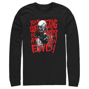 Men's Stranger Things Vecna Suffering Almost At An End Long Sleeve Shirt - 1 of 4