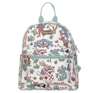 Signare USA Charles Voysey Alice in Wonderland Daypack Backpack - 1 of 4