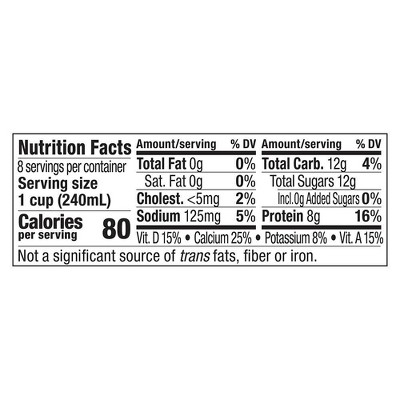 Maola Fat Free Skim Milk - 0.5gal