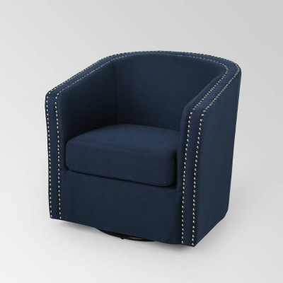 Swivel chair navy new arrivals