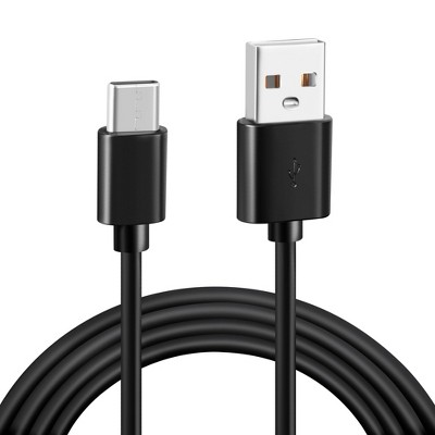 Insten 3' USB Type-C / USB-C to USB-A 2.0 Charge & Data Sync Cable, Black