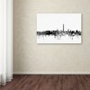 Trademark Fine Art -Michael Tompsett 'Washington DC Skyline B&W' Canvas Art - image 3 of 3