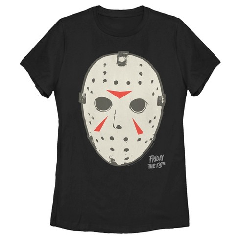 Dwelling Mindful Nysgerrighed Women's Friday The 13th Jason Vorhees Hockey Mask Logo T-shirt - Black - X  Large : Target