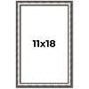 PosterPalooza | Slim Profile Silver Picture Frame - UV Acrylic, Foam Board Backing, Hanging Hardware - 2 of 4