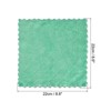 Unique Bargains Kitchen Quick Dry Coral Fleece Dish Cloths 12 Pcs - 2 of 4
