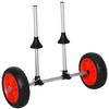 Soozier Kayak Cart Trolley Trailer with Strong Aluminum Frame, Adjustable Width Crossbar, & Large Tires - 4 of 4