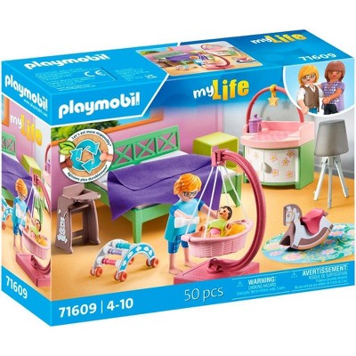 Playmobil Bedroom with Baby Corner 71609 Playset 50pcs