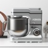 Stand Mixer, Portable Kitchen Mixer, Stainless Steel Bowl, Food Mixer with Dough Hook, Whisk, Flat Beater, Bread Cake Mixer - 3 of 4