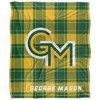 George Mason University Campus Plaid Spirit Silky Touch Super Soft Throw Blanket 50x60 - 2 of 4