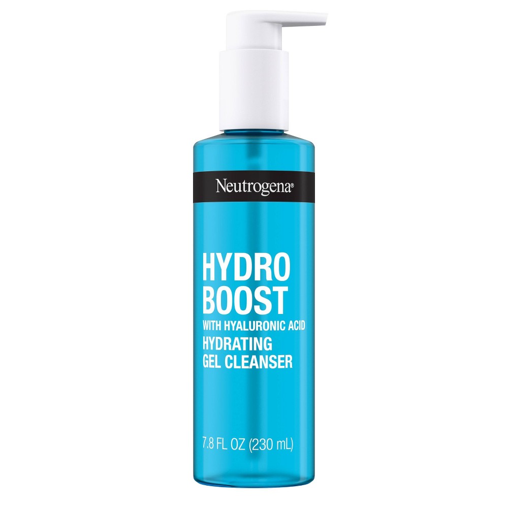 Photos - Cream / Lotion Neutrogena Hydro Boost Lightweight Hydrating Facial Gel Cleanser with Hyal 