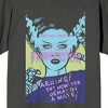 Universal Monsters Monster Demands A Mate Crew Neck Short Sleeve Charcoal Women's T-shirt - 2 of 3
