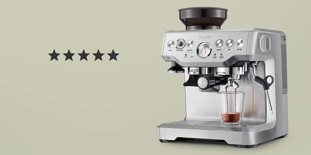 Breville Stainless Steel Barista Express Espresso Machine - 5 star review