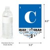 Big Dot of Happiness Blue Graduation Bunting Banner - Party Decorations - Congrats Grad 2026 - 3 of 4