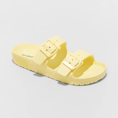 white rubber birkenstocks target