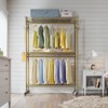 VIPEK R2 Plus 3 Tiers Portable Closets Heavy Duty Rolling Garment Rack Adjustable Clothes Rack - 4 of 4