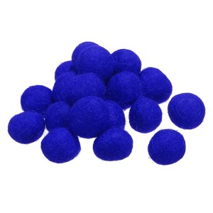 Unique Bargains Home Handcrafts Project DIY Wool Felt Balls Beads 50 Pcs - 1 of 3