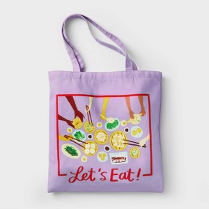 'Let's Eat!' Tote Bag - 1 of 3