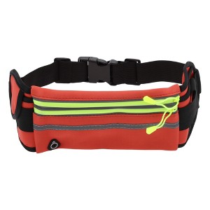 Unique Bargains Reflective Running Waist Pack with Zipper 1 Pc - 1 of 4