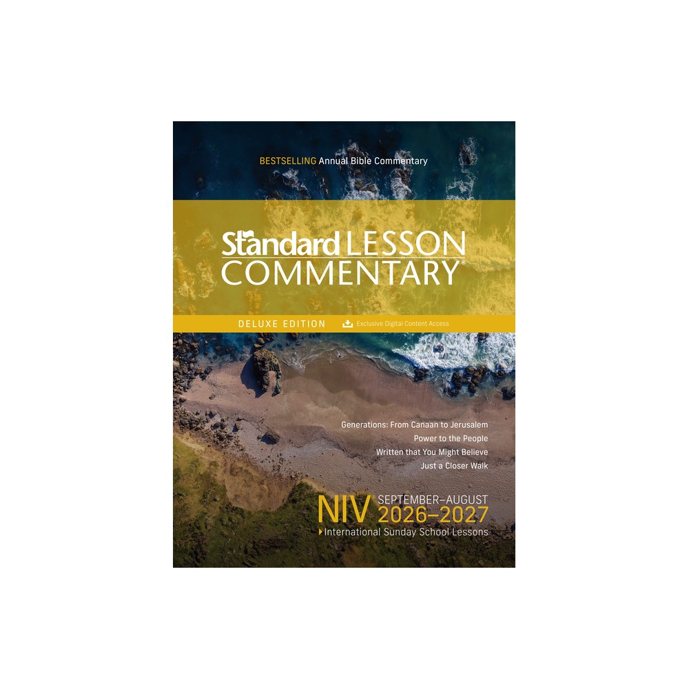 Niv(r) Standard Lesson Commentary(r) Deluxe Edition 2026-2027 Large Print Reproducible Activity Pages Digital Greek/Hebrew Lexicons Digital Bible