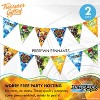 Treasures Gifted BEYBLADE Birthday Banner Pennant - BEYBLADE Party Supplies - 2 Pack - 3 of 4
