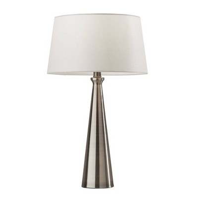 2pc Lucy Table Lamps Bonus Silver - Adesso