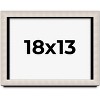 PosterPalooza | Minimalist Shadow Box Silver Picture Frame - UV Acrylic, Backing Board, Hanging Hardware - 2 of 4