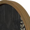 Creative Products Love Brings Us Home 20 x 20 Round Brown Framed Print - 3 of 4
