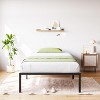 GustoWave Metal Platform Bed Frame Heavy Duty with Non Slip Mattress Gaskets, Metal Slats Support, No Box Spring Needed, Mattress Holder - 4 of 4