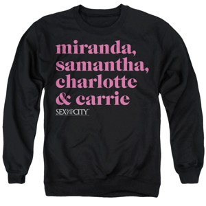 Sex In The City The List Adult Crewneck Sweatshirt - 1 of 4