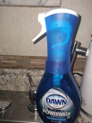 Dawn Fresh Scent Platinum Powerwash Dishwashing Liquid Dish Soap Spray -  16oz : Target