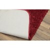 Serendipity Solid Shaggy Washable Nylon Bath Rug - Garland - 3 of 4