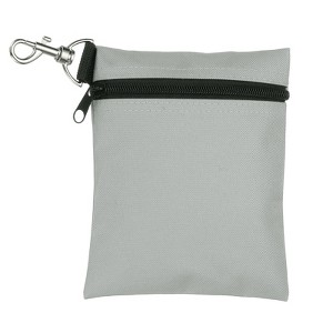 Unique Bargains Oxford Cloth Zipper Professional Golf Tee Pouch 5.5" x 6.7" - 1 of 4