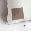 Slickblue Knitted Fabric Decorative Pillow Cushion - Stylish Patchwork Floor Pillow, 19.7x19.7 inches, 4 Color Options - 2 of 4