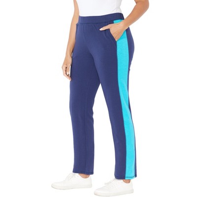 Catherines Women's Plus Size Glam French Terry Active Pant