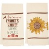 Farmer's Market Harvest Muslin Unbleached Tea Towel Set of 2 19x28 - 3 of 4