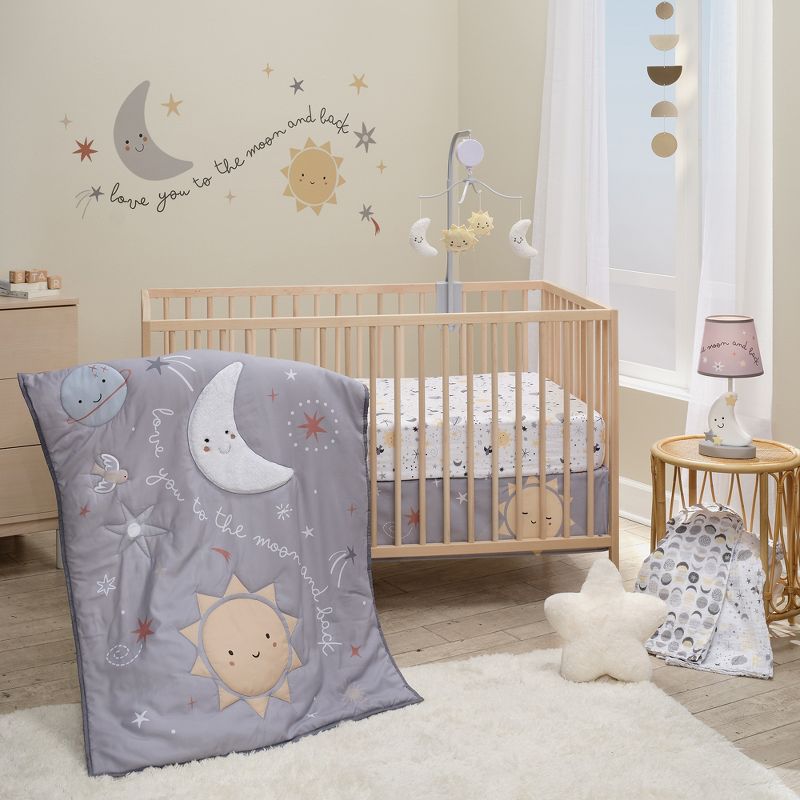 Bedtime Originals Little Star Celestial Moon & Stars Wall Decal/Stickers, 4 of 5