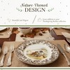 Spode Woodland 8” Dinner Plate, Perfect For Thanksgiving And Other Special Occasions, Made In England, Bird Motifs - 3 of 4