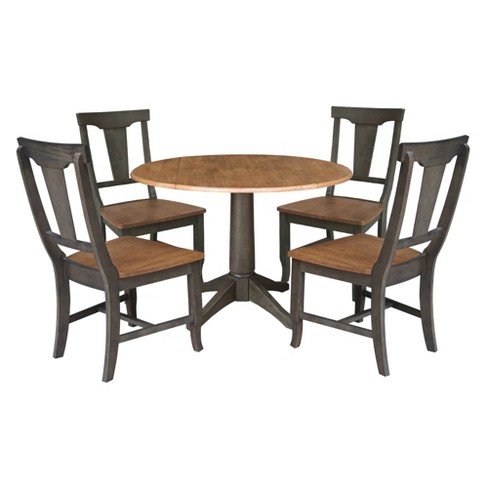 Dining table 4 seater round hot sale