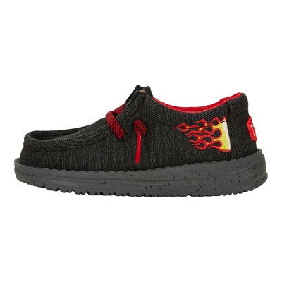Hey Dude X Hot Wheels - Kids Comfortable Slip on Shoes