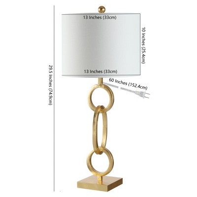 Adjustable White Arc Iron Table Lamp
