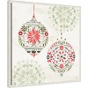 Amanti Art 22"x22" Festive Season VII by Dina June Framed Canvas Wall Art Print - 2 of 4